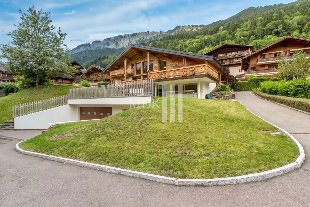 Chalet de Maître avec vue imprenable sur les Dents-du-Midi