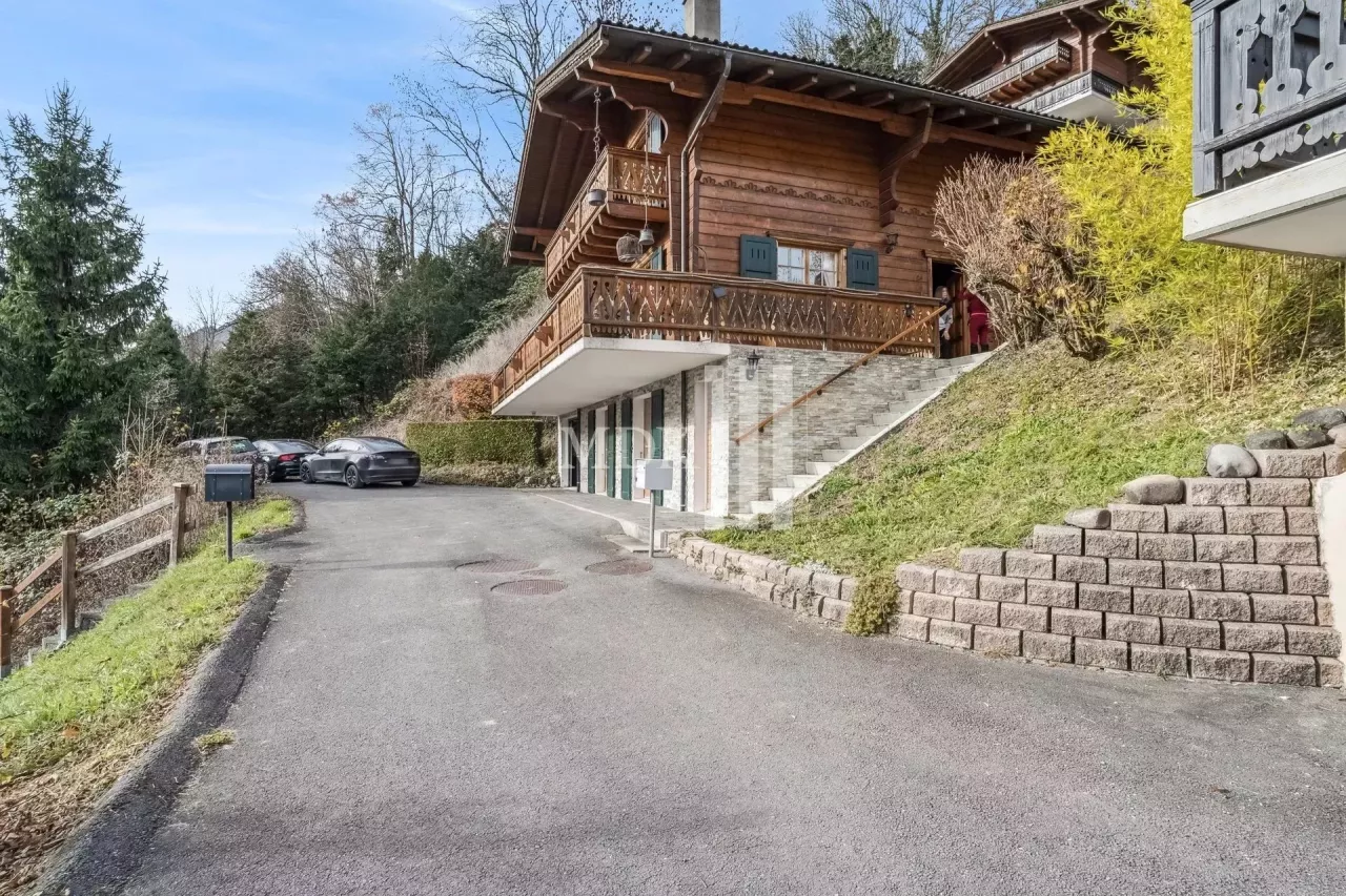 Magnifique chalet avec vue dégagée sur les montagnes