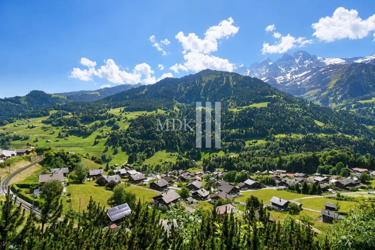Charmant chalet avec magnifique vue sur les Dents du Midi