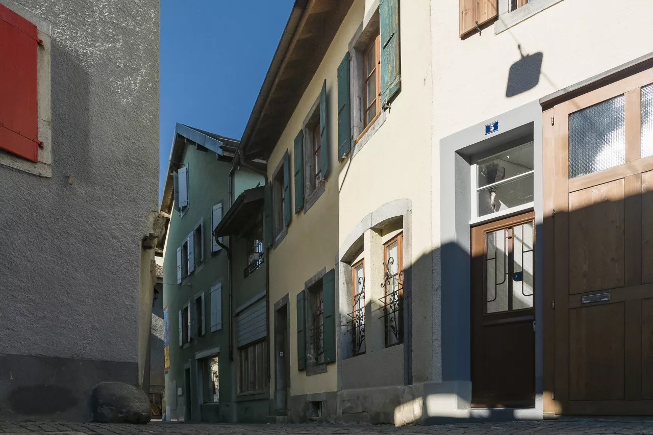 Maison de 4.5 pièces au coeur de ville à Aigle