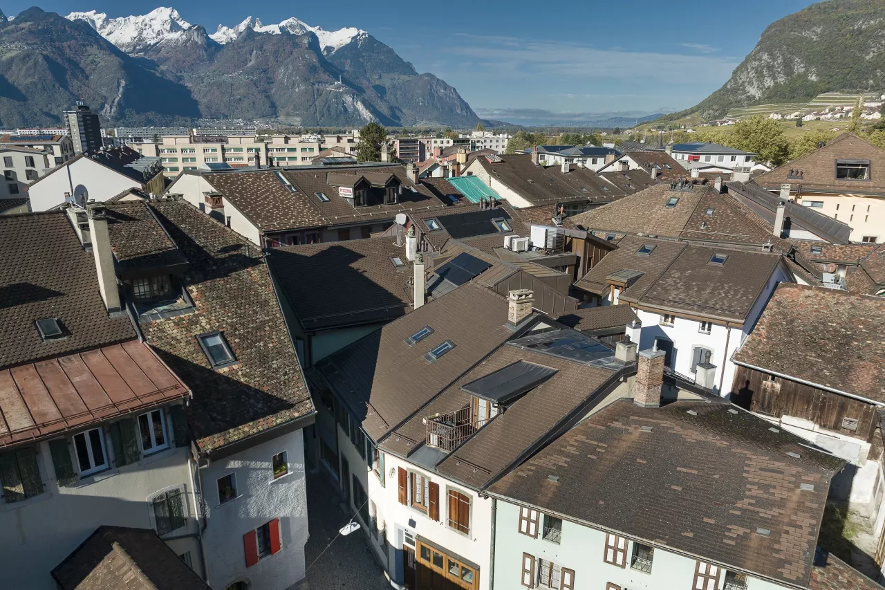 Maison de 4.5 pièces au coeur de ville à Aigle