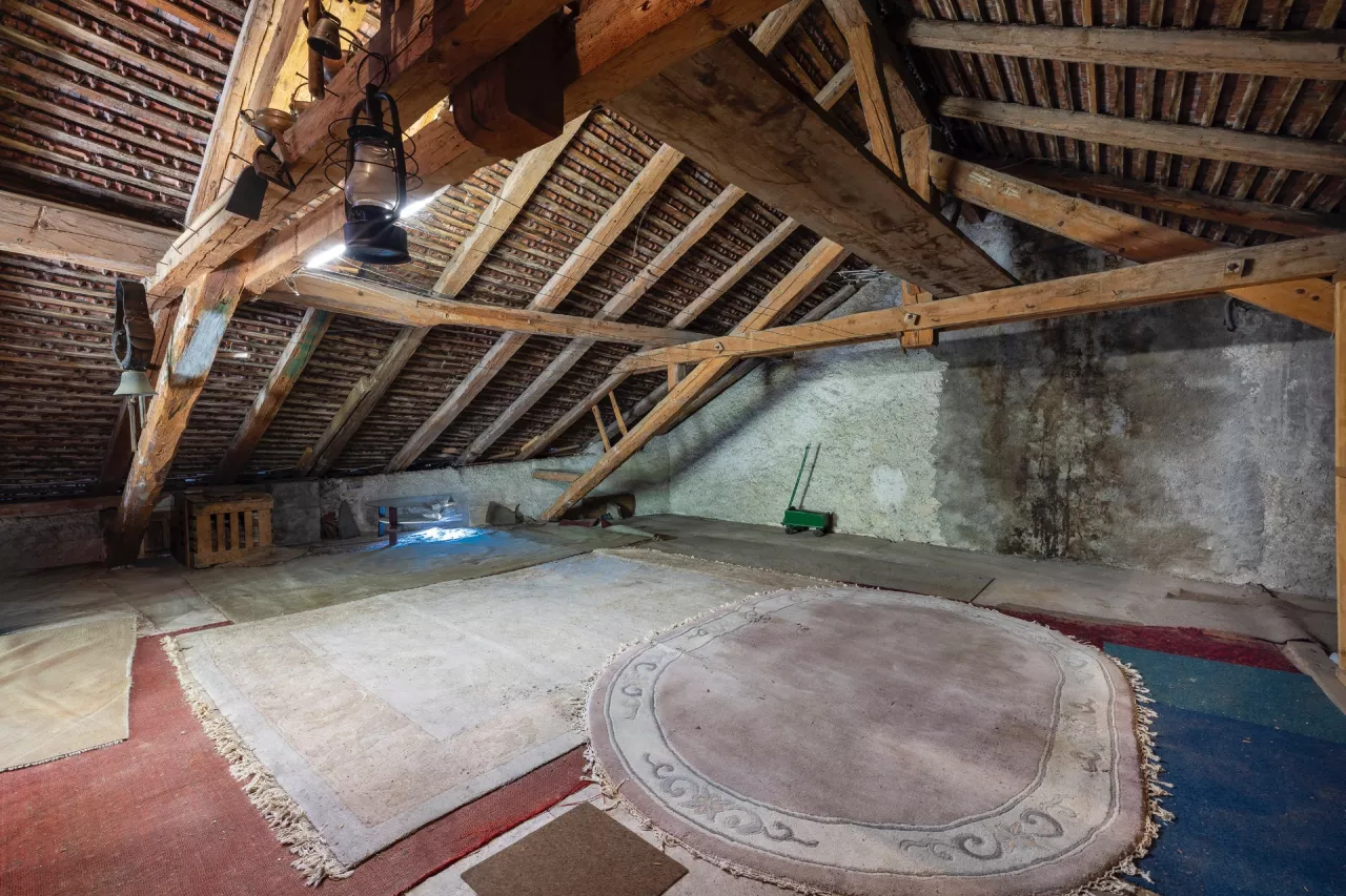 Maison villageoise contiguë de 3.5 pièces à Yvorne