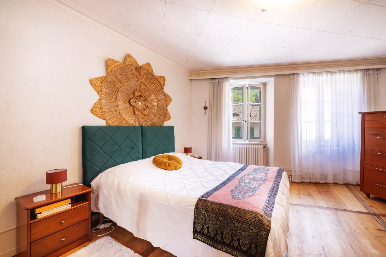 Maison villageoise contiguë de 3.5 pièces à Yvorne