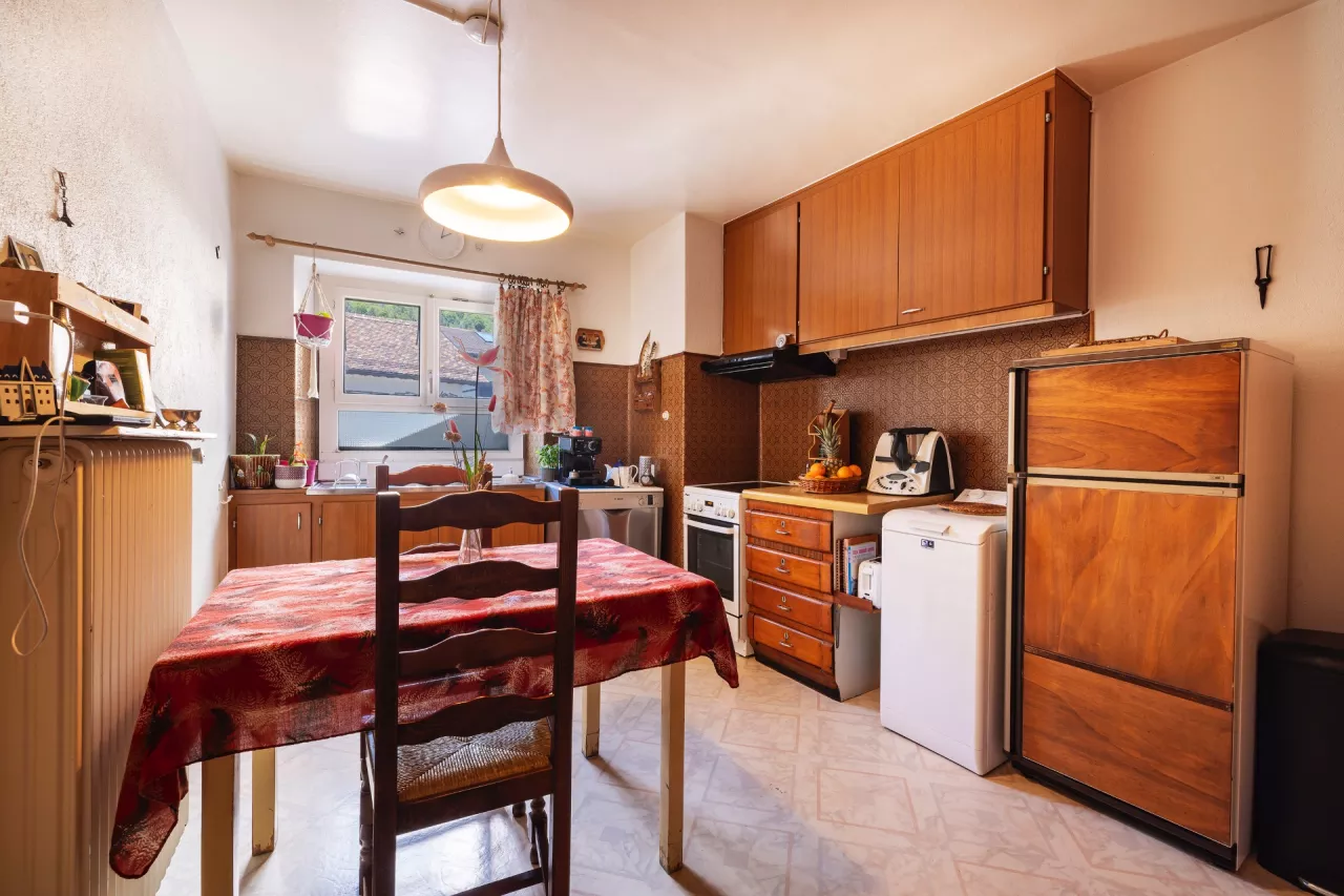 Maison villageoise contiguë de 3.5 pièces à Yvorne