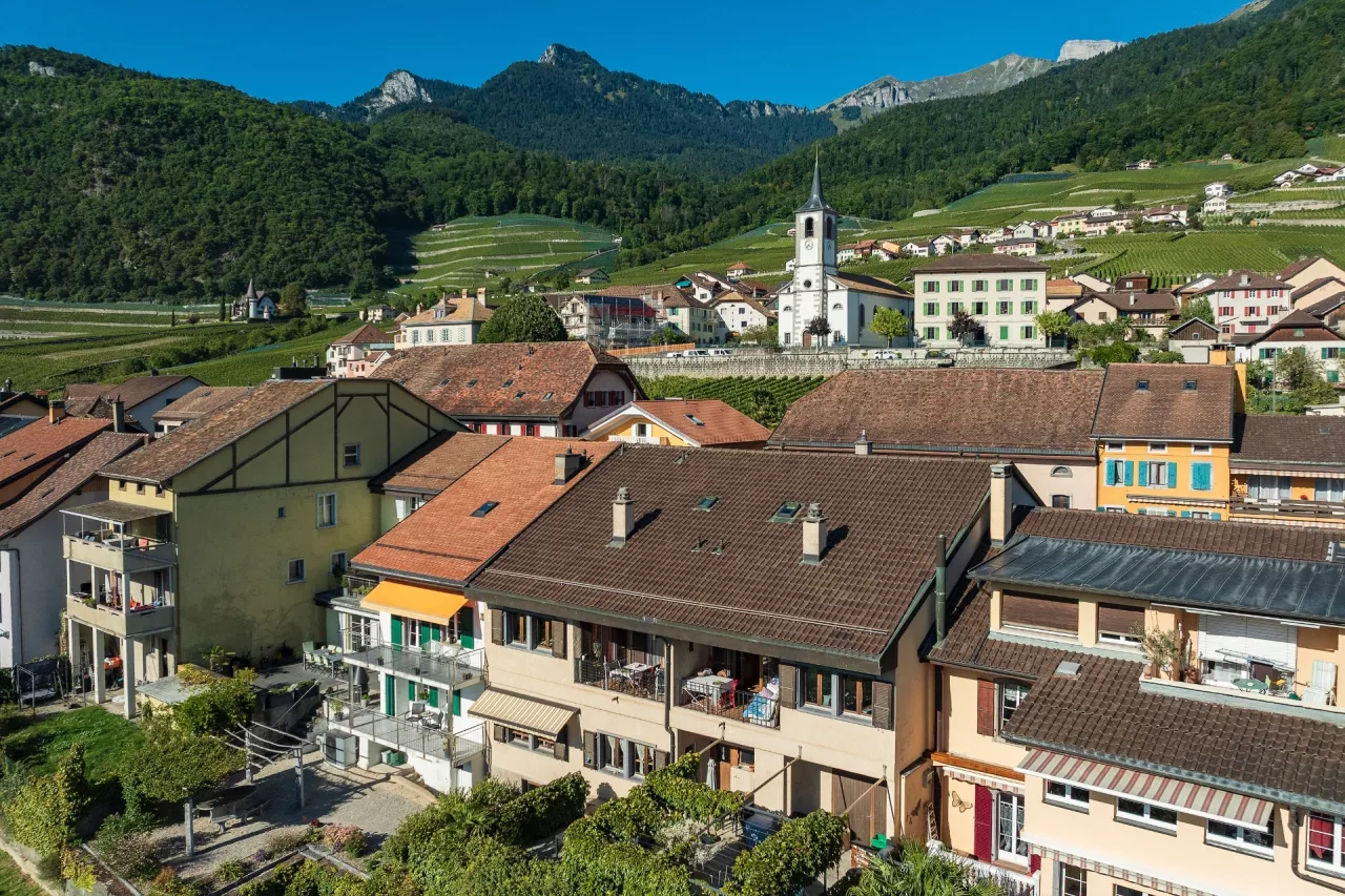Immeuble d'habitation de rendement à Yvorne