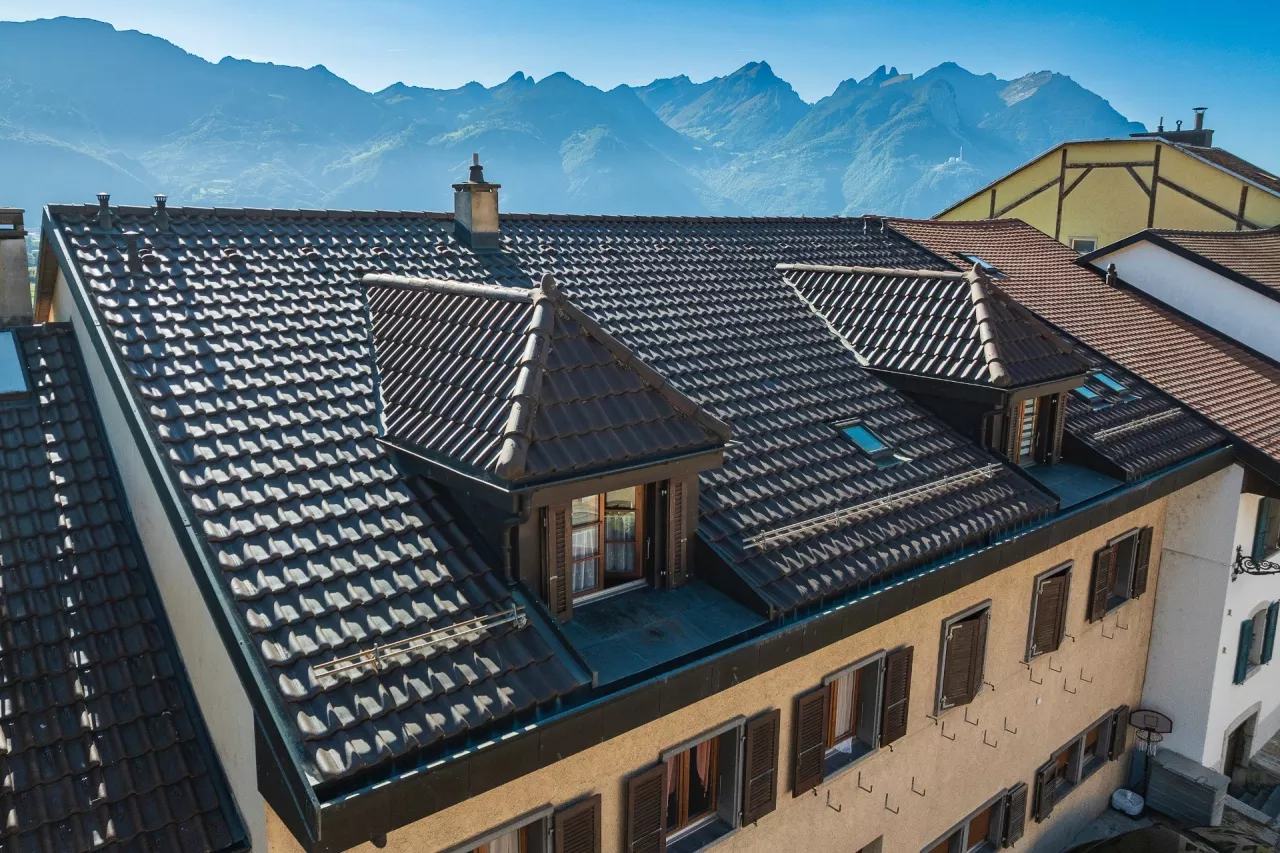 Maison d'habitation de 5 appartements à Yvorne