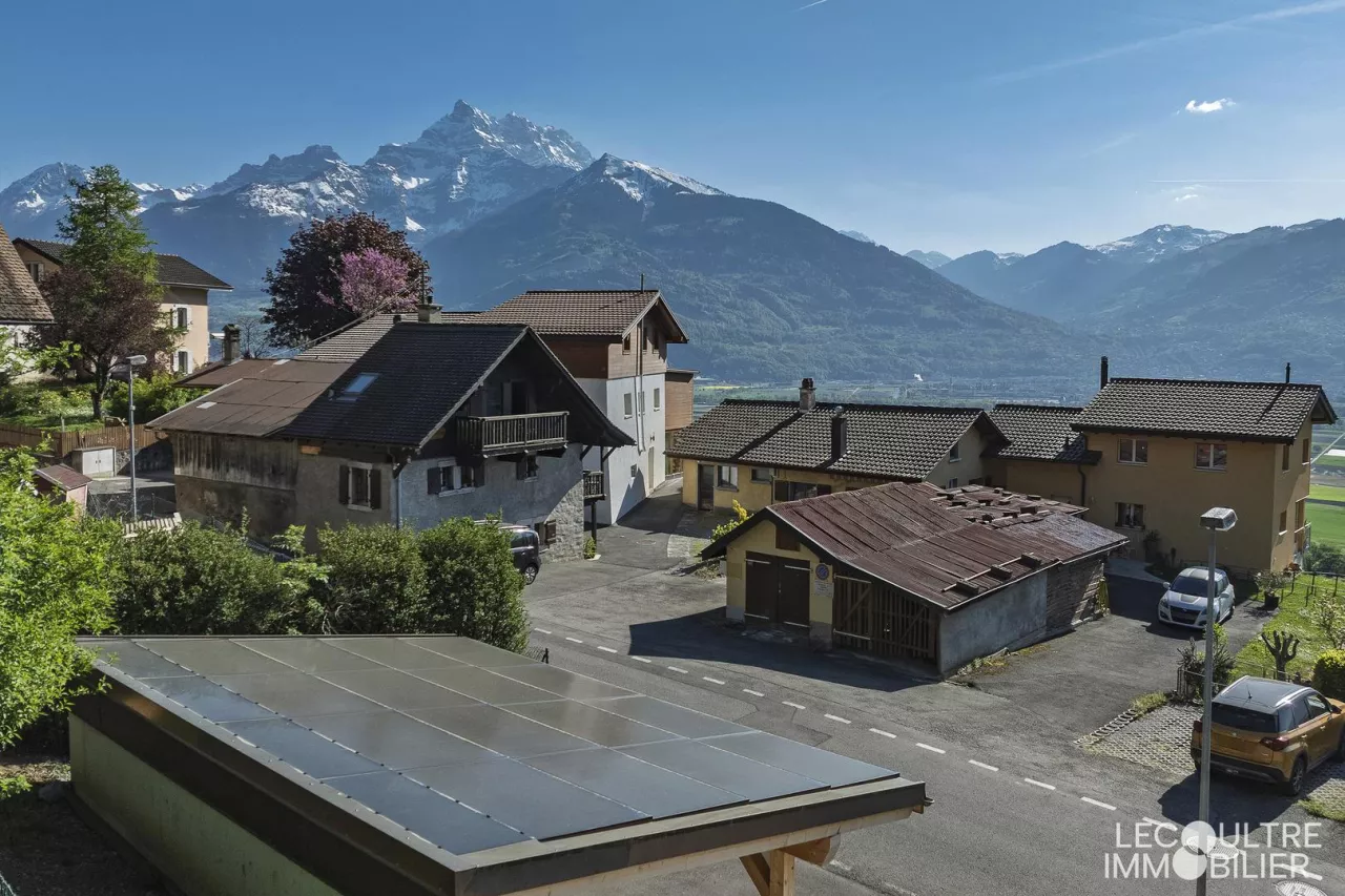 Antagnes / Ollon - Terrain à bâtir de 893 m2 avec couvert à voitures