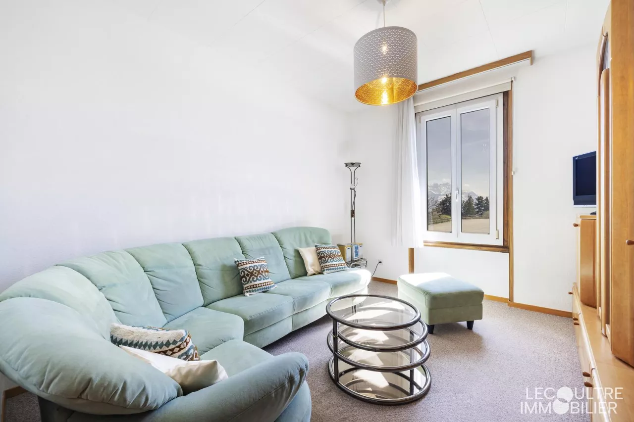 Leysin - Appartement de 4.5 pièces traversant avec balcon de 20 m2
