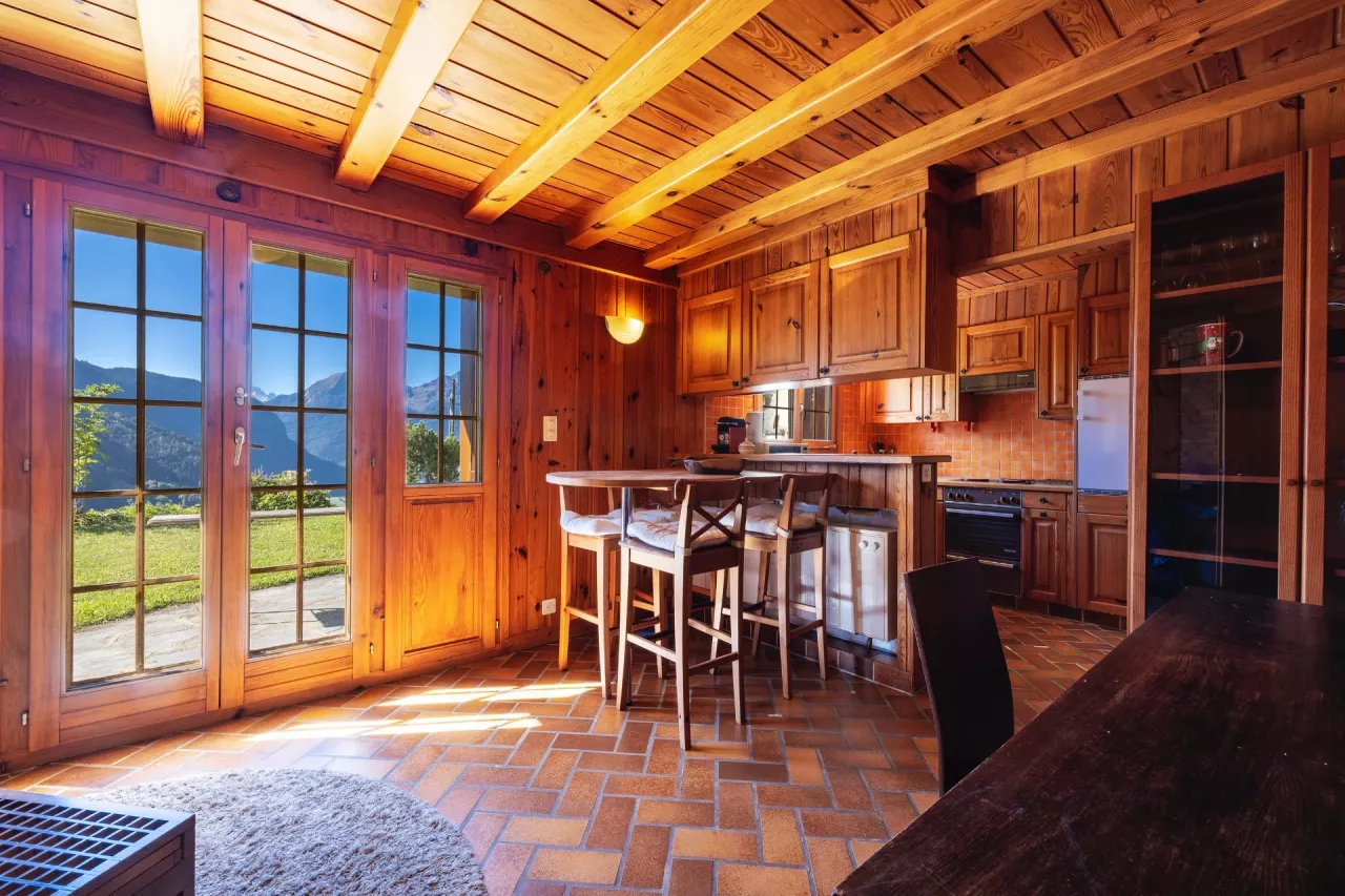 Chalet individuel de 7.5 pièces à 3 min. en voiture de Gryon/Barboleuse