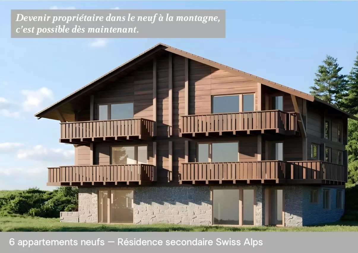 NEUF ! NOUVELLE PROMOTION - Appartements de 3.5 pièces traversant avec terrasse et/ou balcon Sud