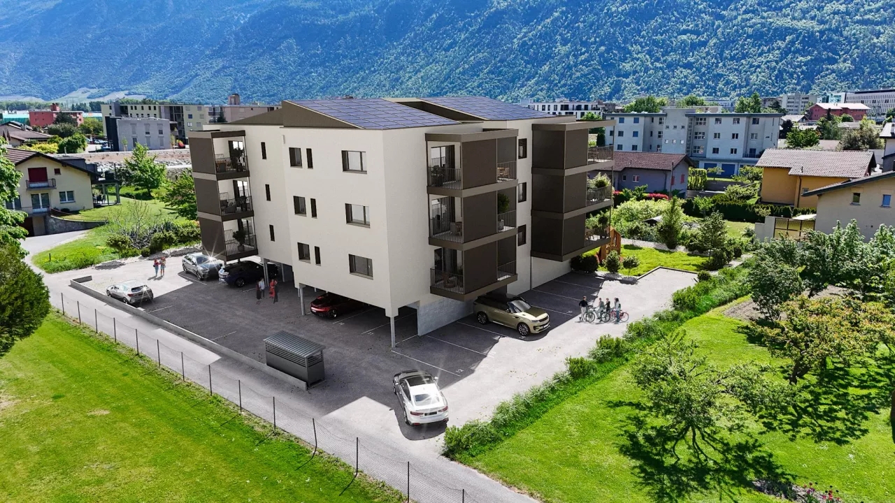Très joli 3.5 pièces à vendre à Martigny (Lot 202)