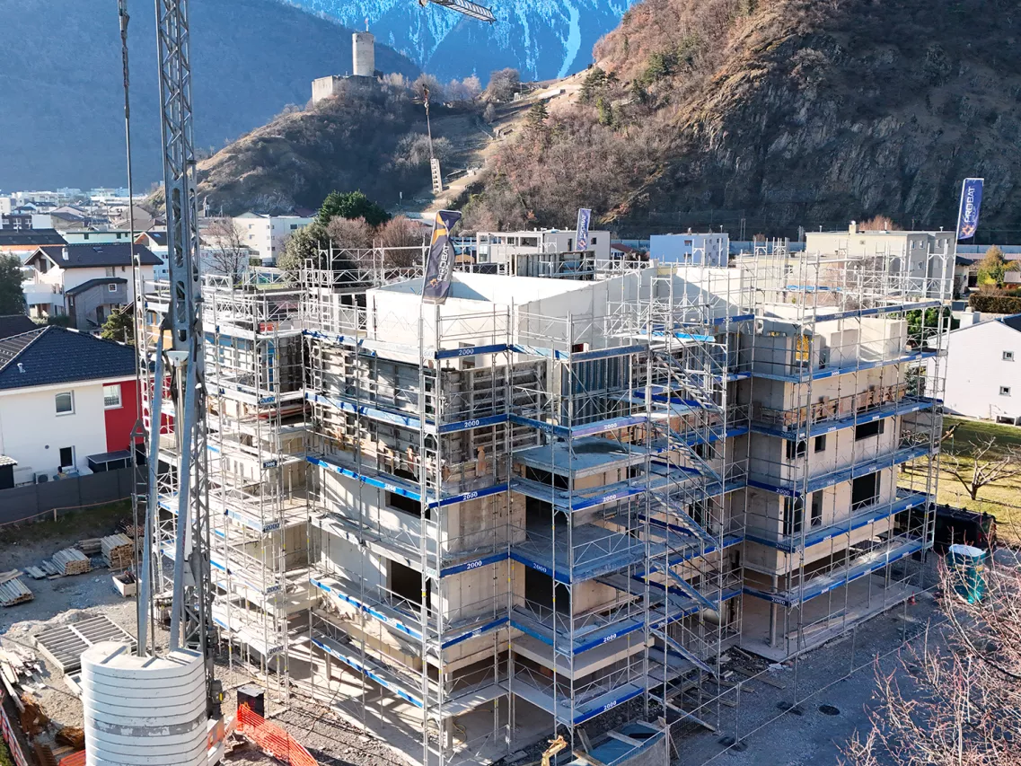 Très joli 3.5 pièces à vendre à Martigny - Chantier en cours