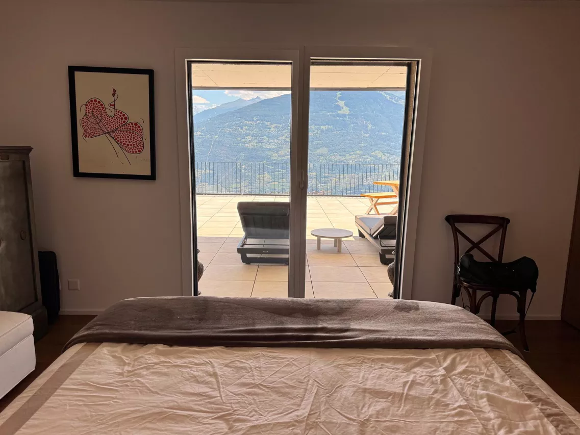 À vendre à Savièse ? Appartement d'exception avec vue panoramique et magnifiques terrasses