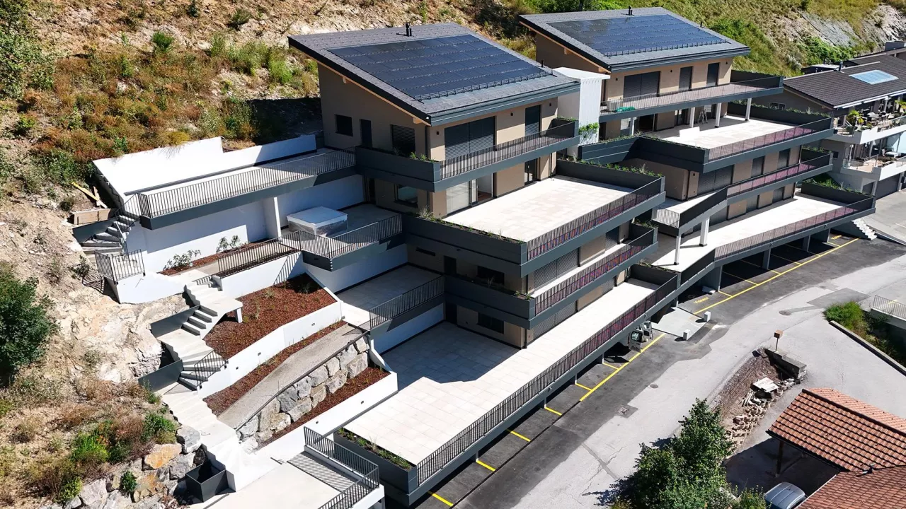 À vendre à Savièse ? Appartement d'exception avec vue panoramique et magnifiques terrasses