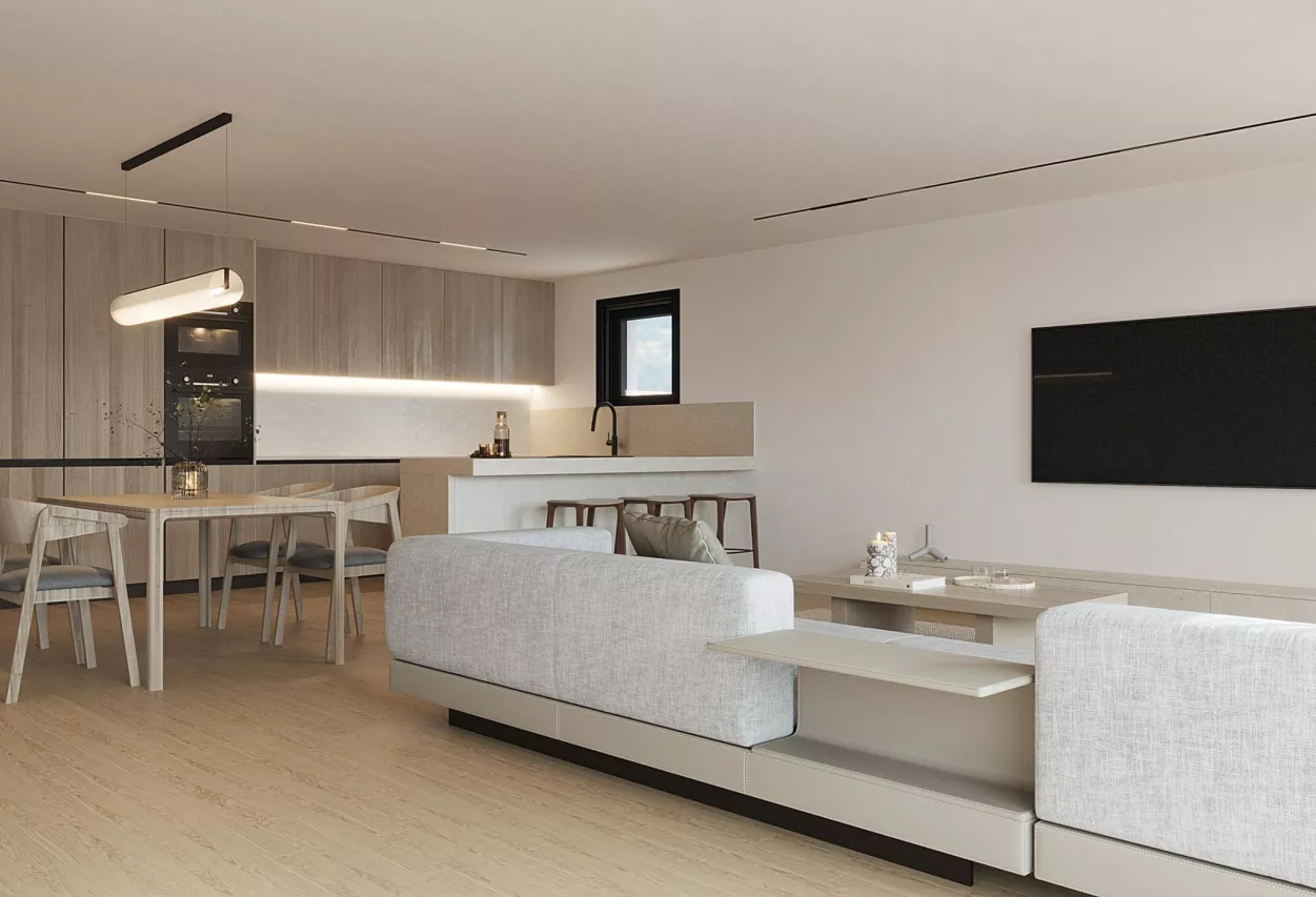 Lot A1 - Appartement de 3,5 pièces rez-de-jardin - Promotion Ayent Vibration