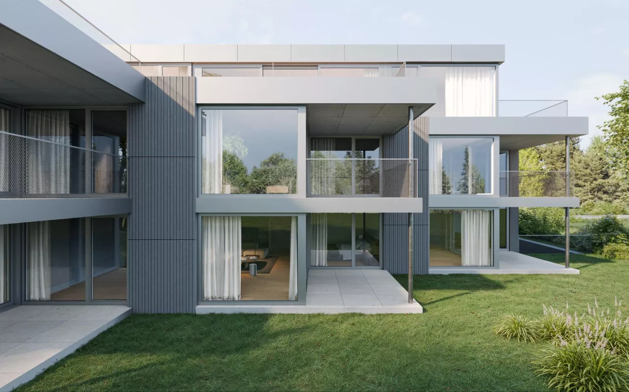 4.5 pièces rez-de-jardin à Saint-Léonard : Espace et confort