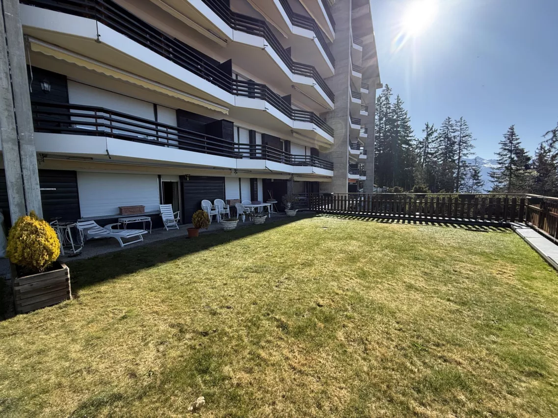 Rare 3.5 pces avec terrasse à Vermala en résidence secondaire