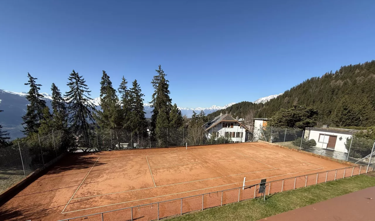 Rare 3.5 pces avec terrasse à Vermala en résidence secondaire