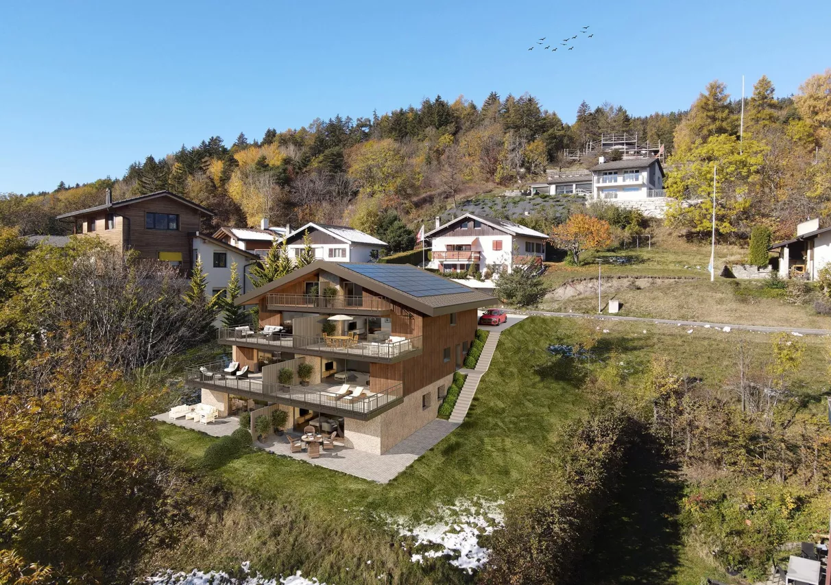 Dernier lot : Appartement 3,5 pièces en rez-de-jardin sud-ouest