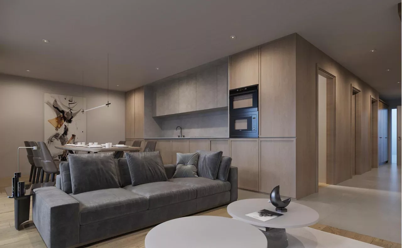 Dernier lot : Appartement 3,5 pièces en rez-de-jardin sud-ouest