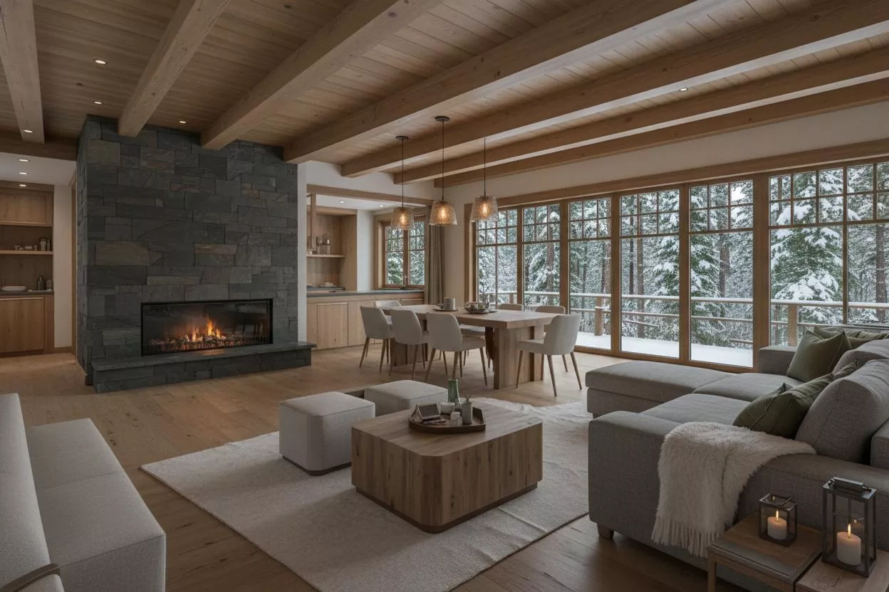 Magnifique chalet neuf à 6 min en voiture de Crans-Montana