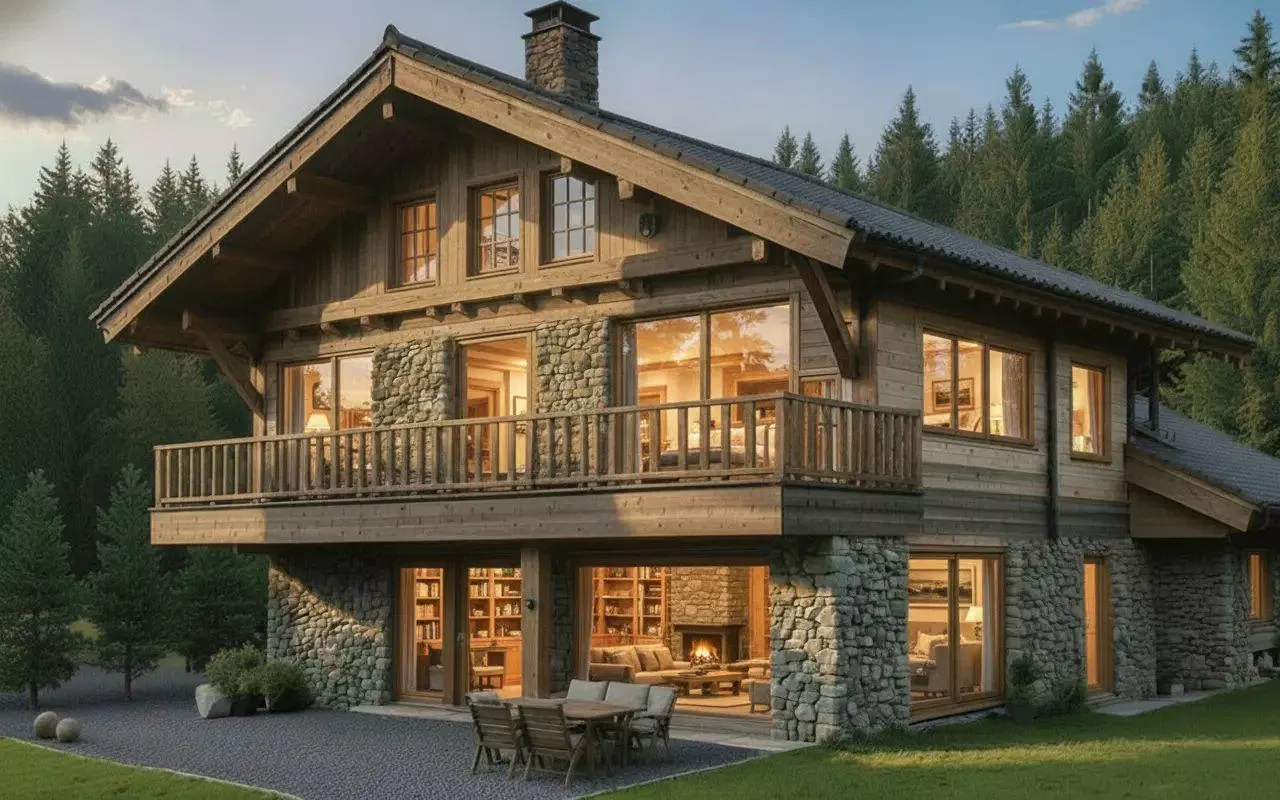 Magnifique chalet neuf à 6 min en voiture de Crans-Montana