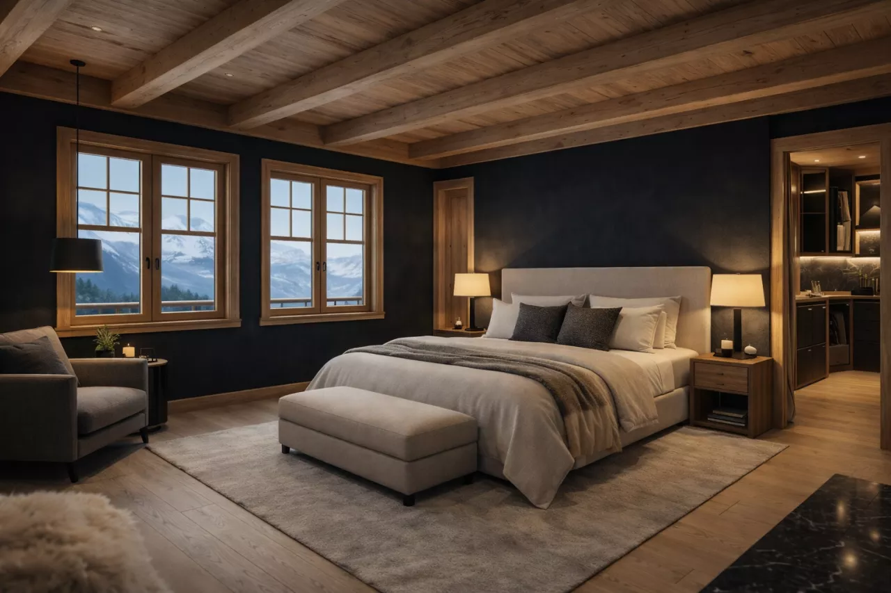 Magnifique chalet neuf à 6 min en voiture de Crans-Montana