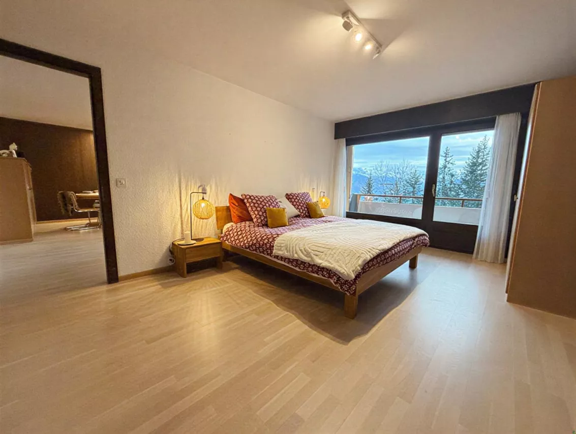 À louer ? Appartement meublé Ski In / Ski Out au pied des pistes ? Crans-Montana