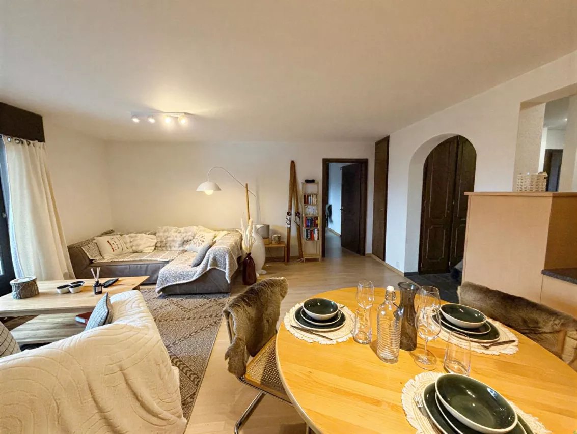 À louer ? Appartement meublé Ski In / Ski Out au pied des pistes ? Crans-Montana