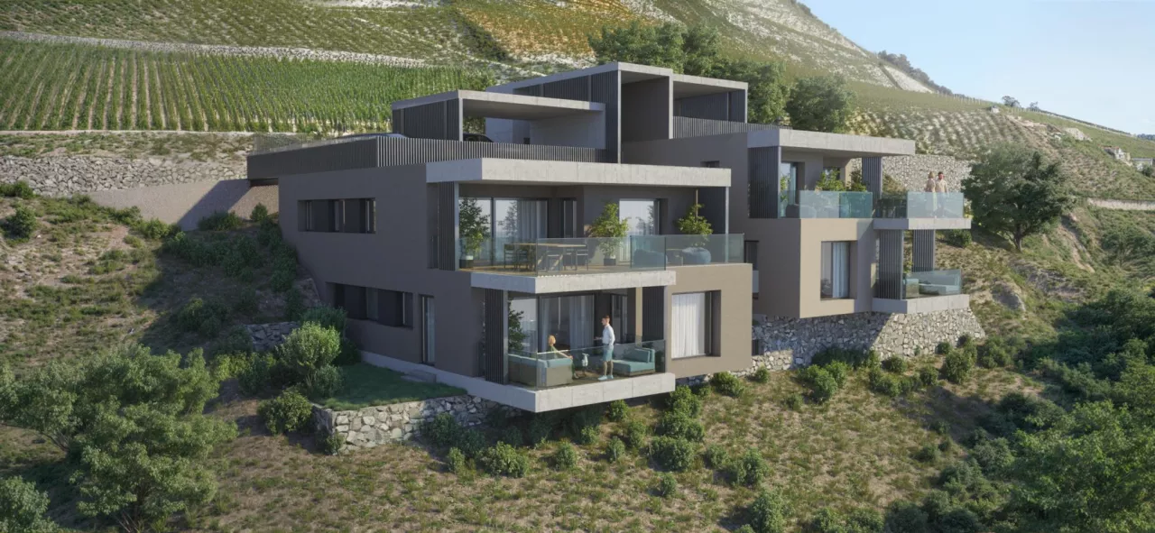 REZ DE JARDIN 3½ PIÈCES AVEC TERRASSE ET JARDIN PRIVATIF