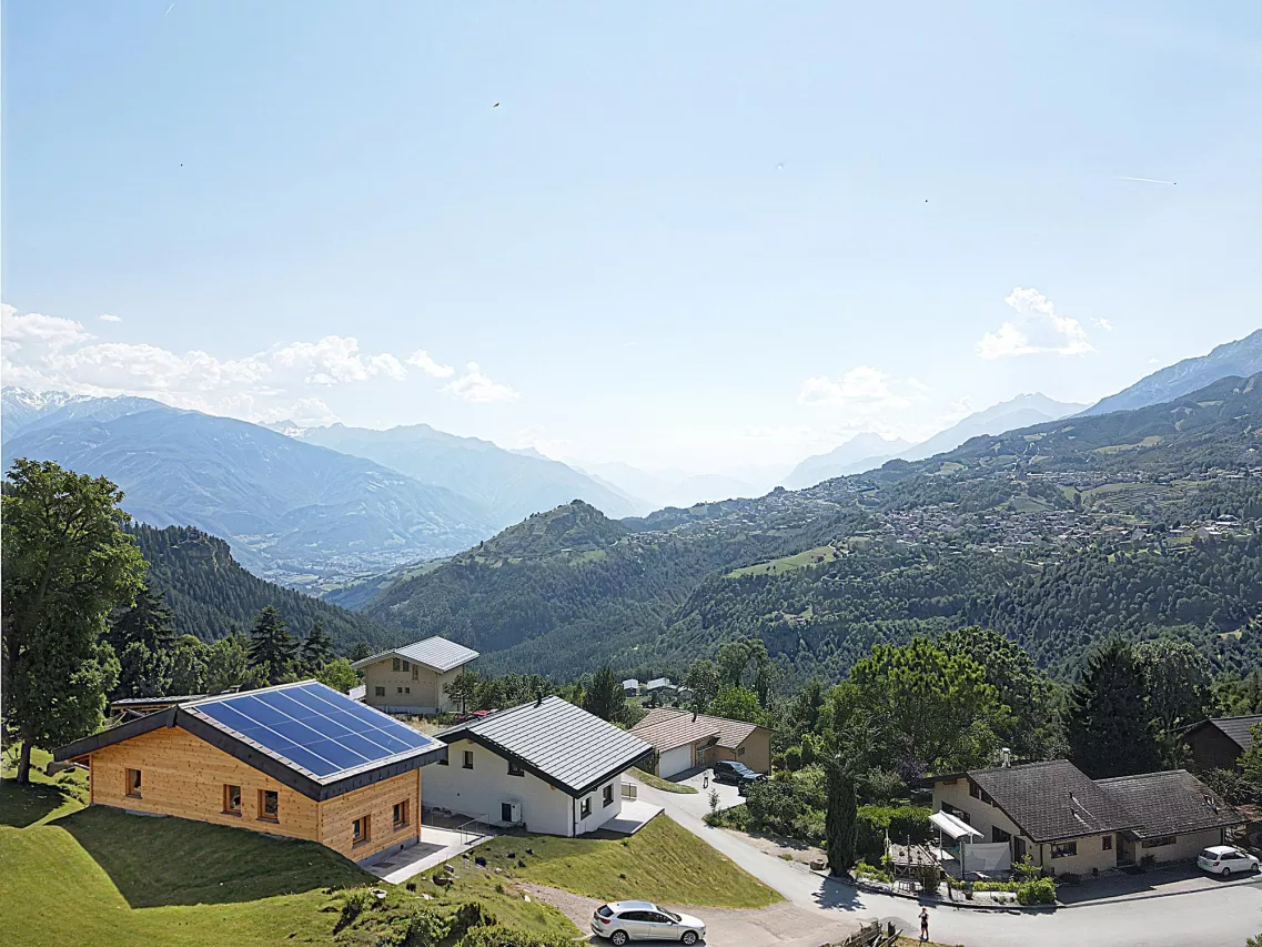 Superbe villa 5,5 pièces à haute performance énergétique à Icogne