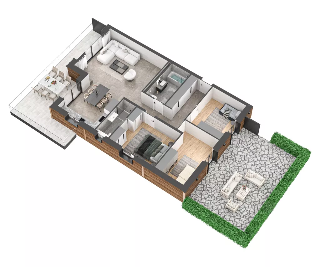 Magnifique appartement neuf de 4.5 pièces avec terrasse à Crans-Montana