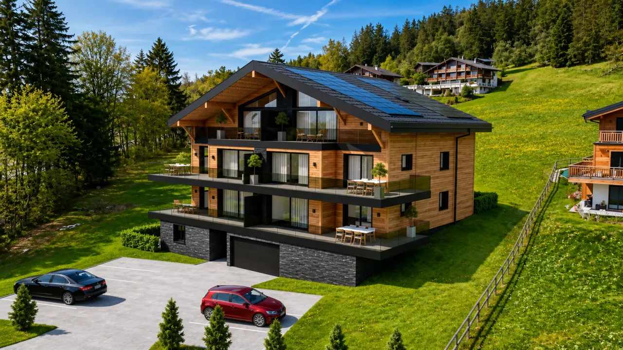 Magnifique appartement neuf de 4.5 pièces avec terrasse à Crans-Montana