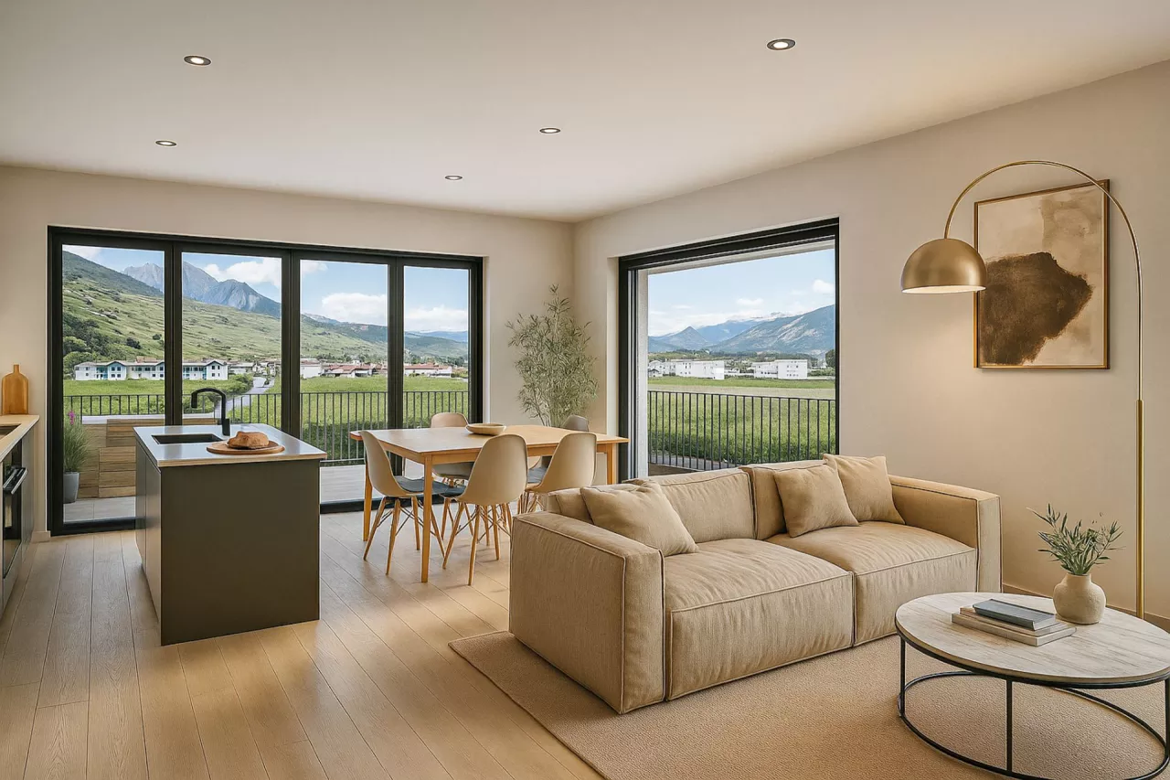Super maison avec magnifique vue